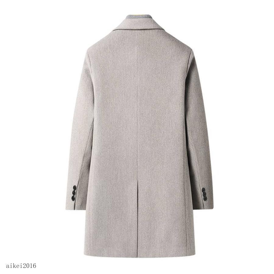 春 チェスターコート メンズ ウール ロングコート ステンカラーコート ビジネス  アウター 中綿 厚手 防寒 防風 冬服 秋冬 通学 |  | 09