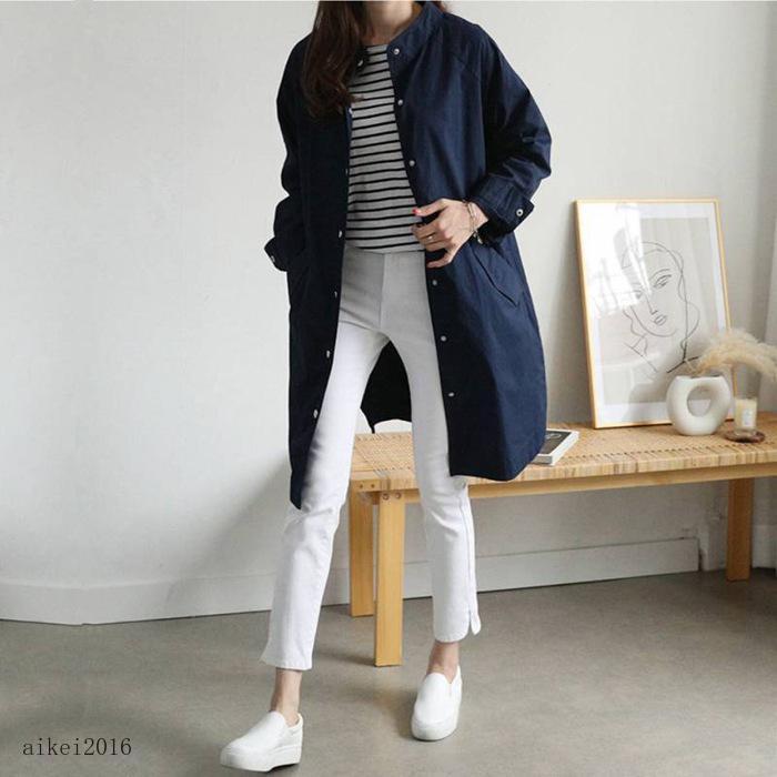トレンチコート レディース スプリングコート コートレディース 春秋
