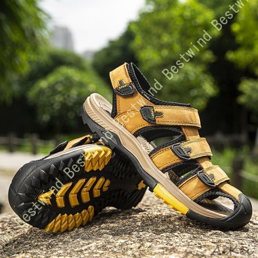 スポーツサンダル メンズ 軽量 滑り止め 耐衝撃 スポーツ さんだる