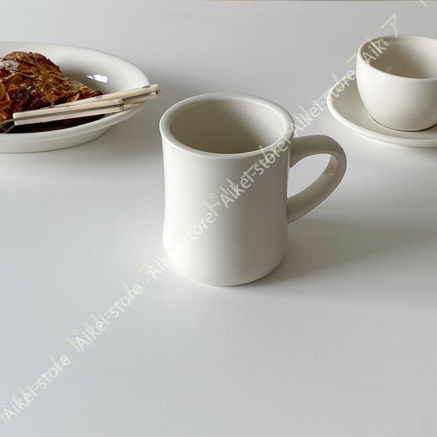 ダイナーマグ カントリー cafe カフェ 食器 おしゃれ オシャレ 業務用 マグ 400ml コップ カップ マグカップ コーヒー 珈琲 お茶 ティー シンプル 磁器 白｜aikei2016｜08