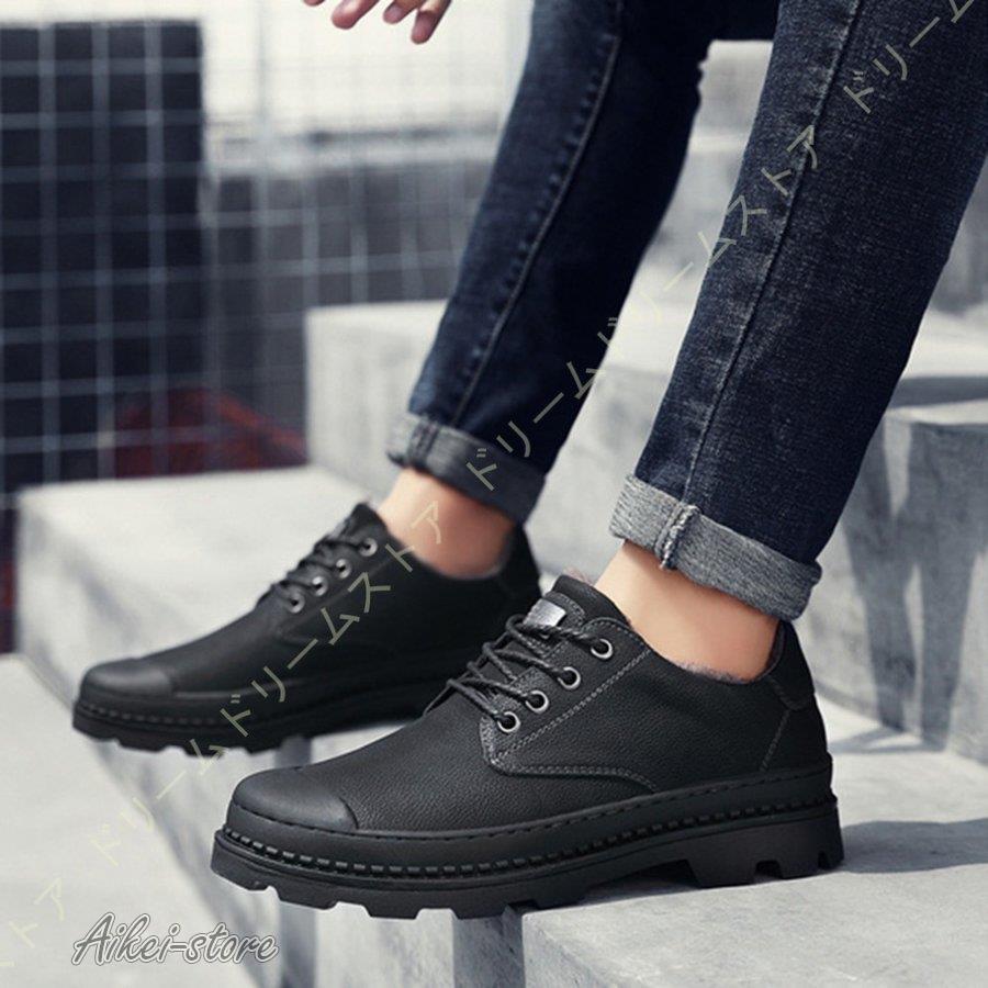 ワークブーツ メンズ ローカットブーツ オシャレ メンズシューズ