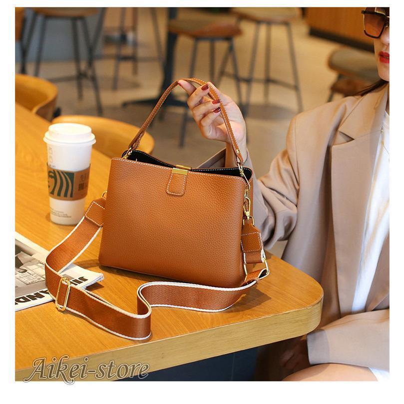 新作 本革 ショルダーバッグ レディース 斜めがけ 2way ハンドバッグ