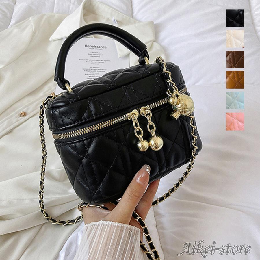キルティングショルダーバッグ ミニバッグ : アイケイネットショップ店