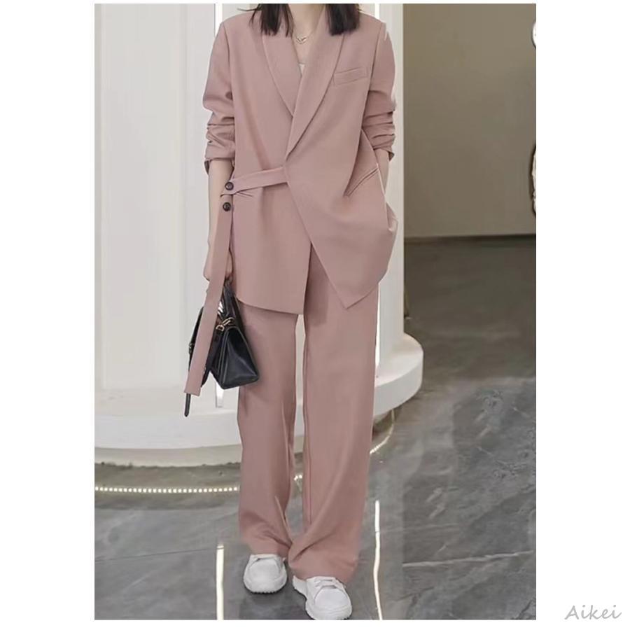 スーツ レディース セットアップ パンツスーツ フォーマル ママスーツ