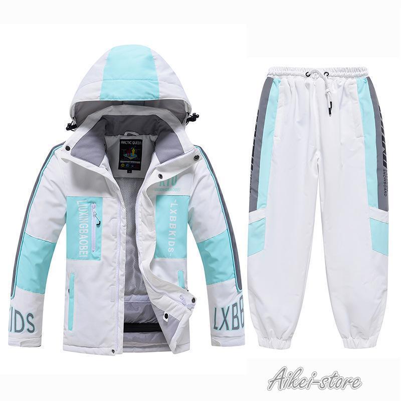 スノーボードウェア キッズ スキーウェア 上下セット 子供用