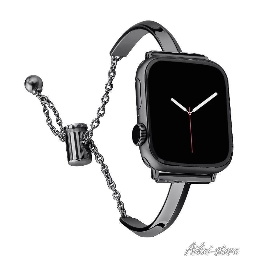 アップルウォッチ用バンド AppleWatch用バンド アップルウォッチ用アクセサリー チェーン ブレスレット おしゃれ かわいい かっこいい｜aikei2016｜09