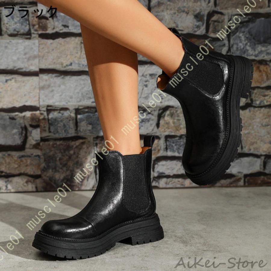 サイドゴアブーツ 耐水サイドゴアブーツ レディース ブーツ