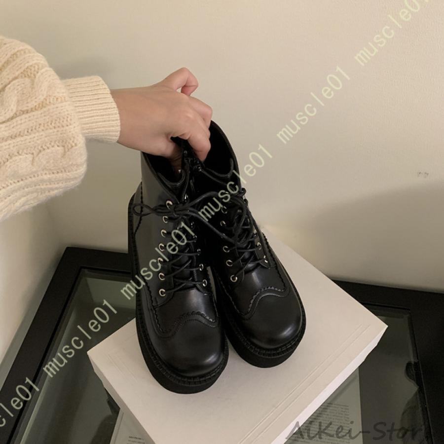 コスプレ　厚底ブーツ　18cm 厚底ブーツ コスプレ18cm厚底 ヒール - メルカリ