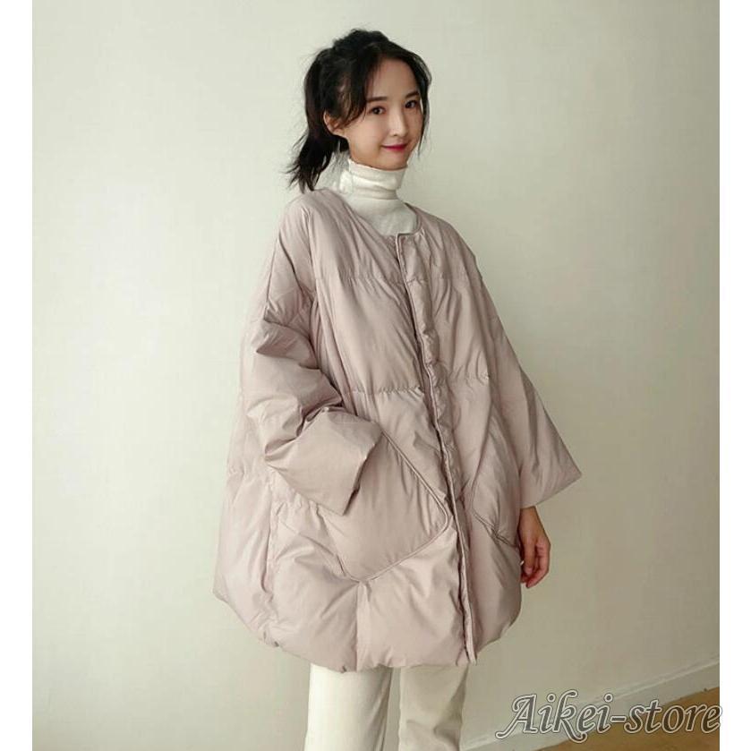 ダウンコート レディース ダウンジャケット ロングコート 冬 マフラー