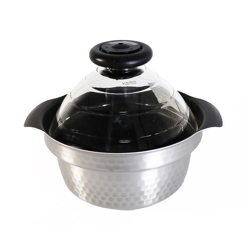 HARIO（ハリオ） 【国内正規品】ハリオ フタがガラスのIH対応 ご飯釜