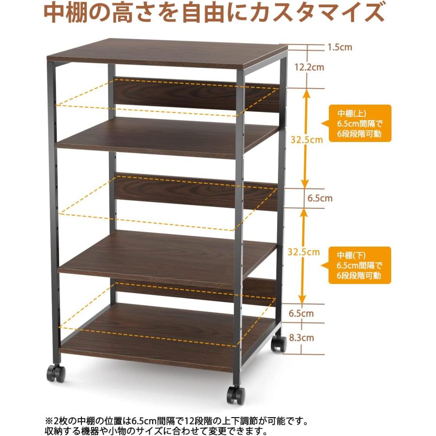 プリンタ台 プリンタラック 幅60 キャスター付き 新倉庫入荷 プリンタ台 プリンタラック 幅60 キャスター付き 新倉庫入荷