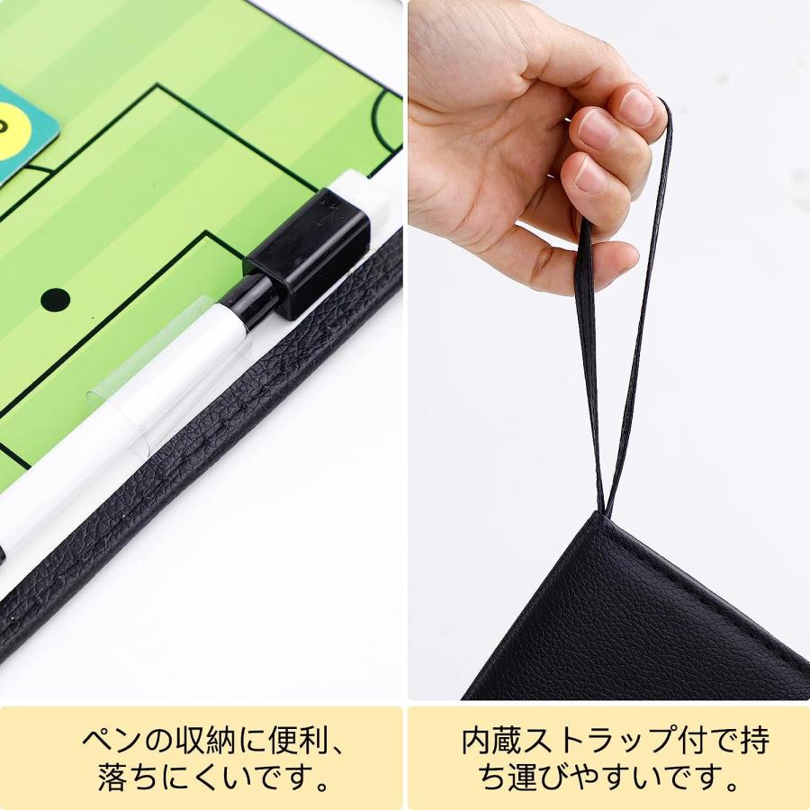 1-5日限定10倍P付] サッカー作戦ボード 2枚セット コーチボード