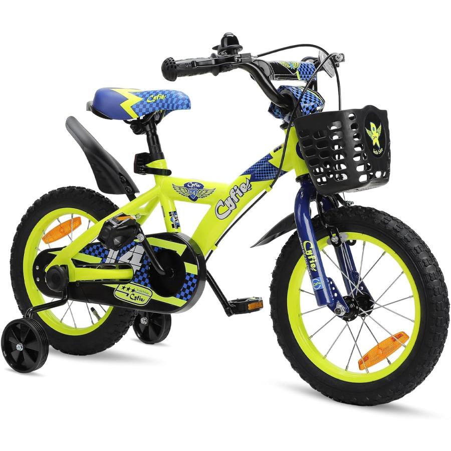 9日限定10倍P付] 子供自転車 かご付 14インチ 新倉庫入荷セール Cyfie 
