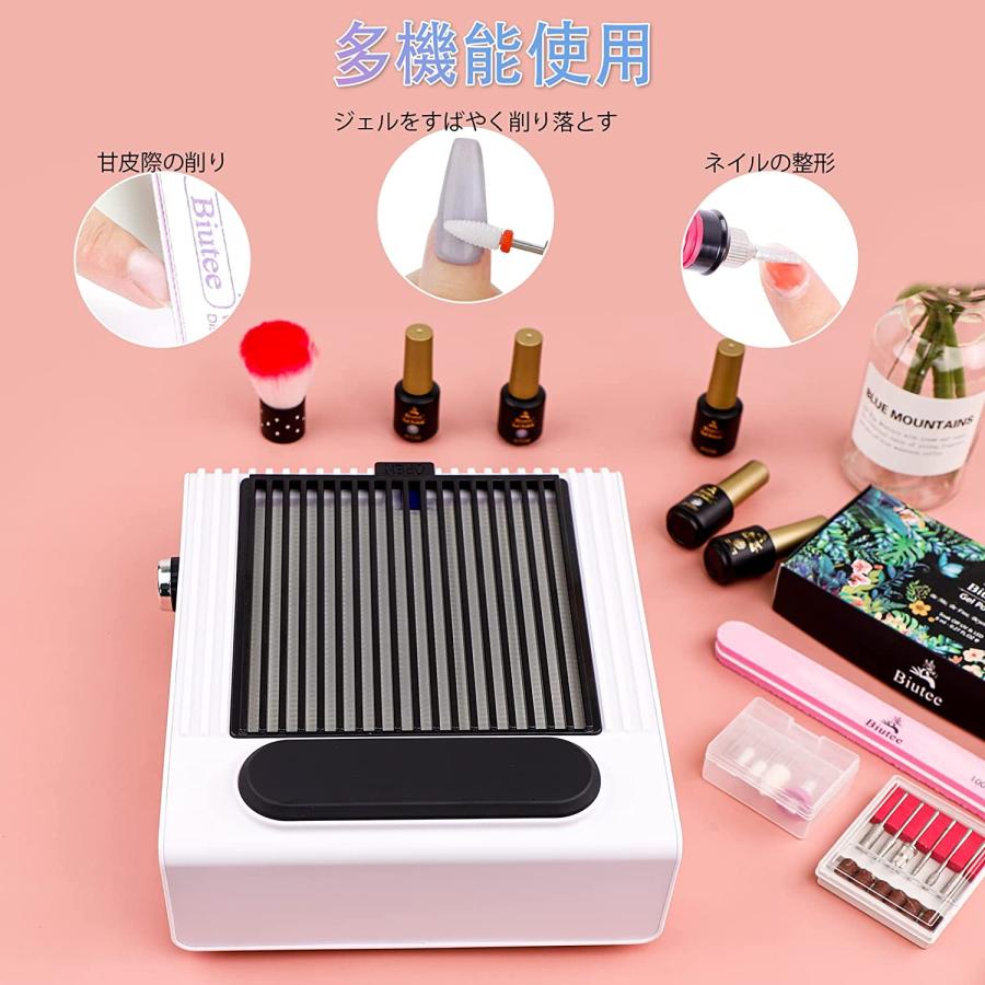 ネイルダスト集塵機 コレクター 卓上集塵機 80W AC100-240V 50 ネイルダスト集塵機 コレクター 卓上集塵機 80W AC100-240V 50