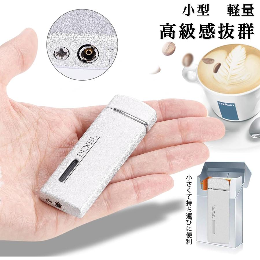 ライター ガス注入式 スリムタイプ 箱収納 女性適用 軽量 小型 DEWEL