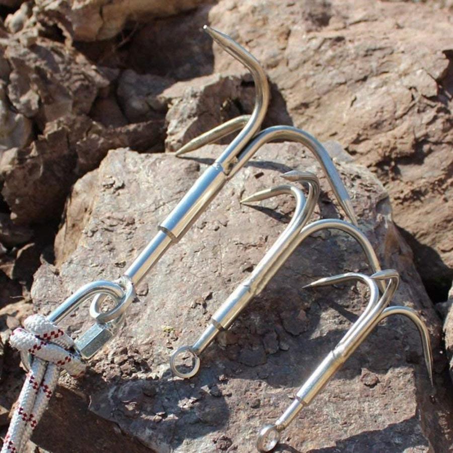 グラップリングフック 登山フック Sサイズ 2点セット アウトドア グラップリングフック 登山フック Sサイズ 2点セット アウトドア