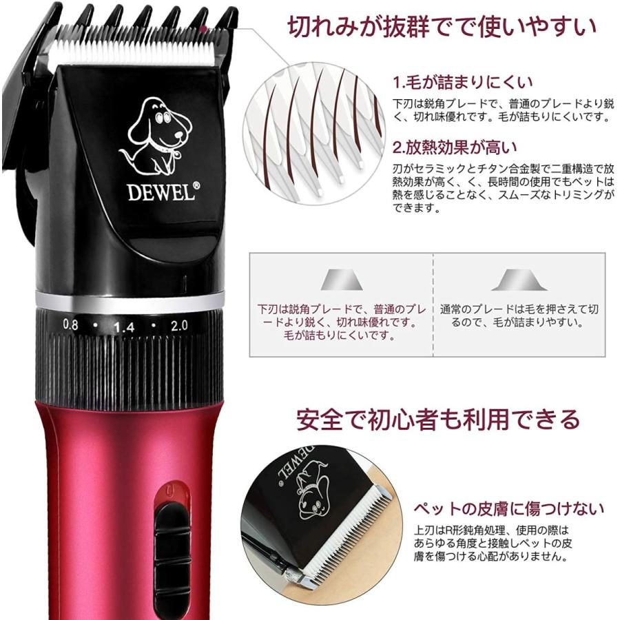 ペット用バリカン 犬シェーバー 数量限定キャンペーン DEWEL テディノ
