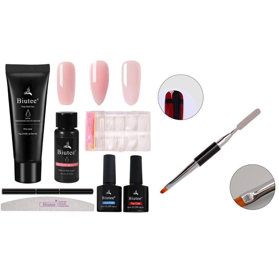 ジェルネイル一式 ジェルネイル セット 15ml Biutee 長さだし オールインワン