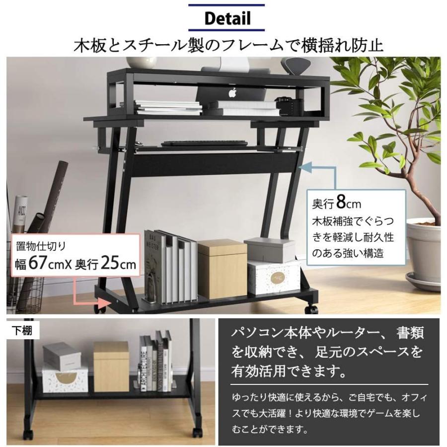 3-5日限定10倍P付] デスク 幅80 一人暮らし用デスク DEWEL