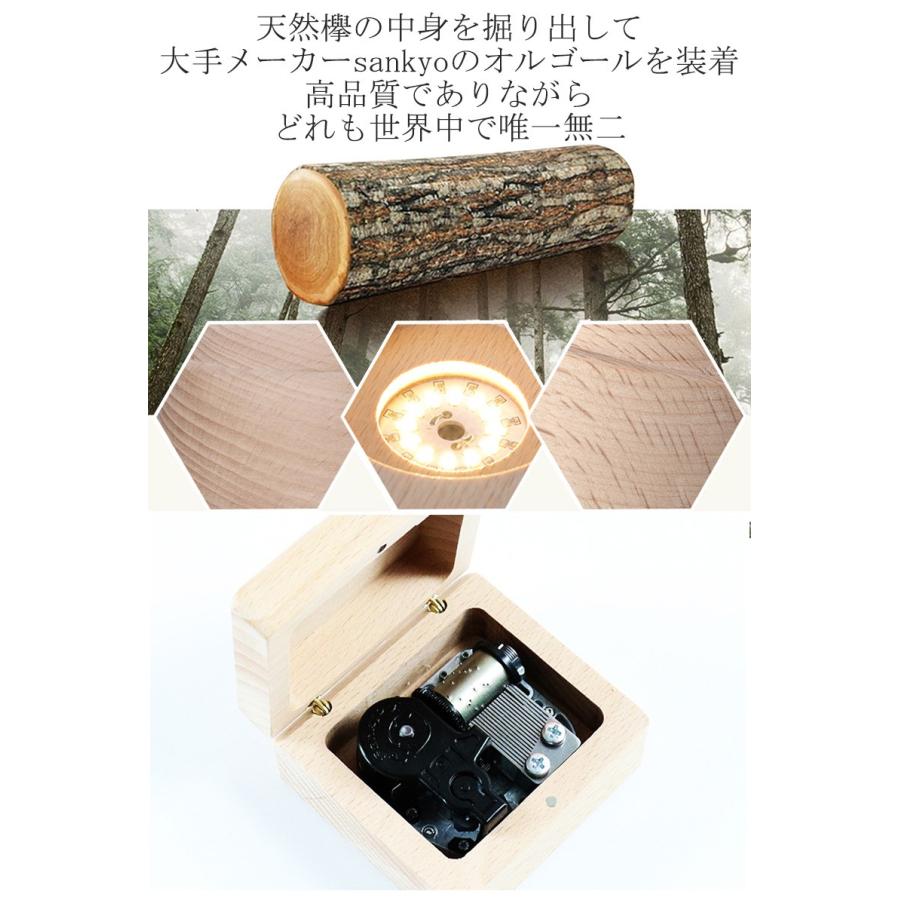 オルゴール3Dクリスタルのオルゴール 調光可能な発光回転球のオルゴール スタイル4 現品限り一斉値下げ! オルゴール 立体球体回転式