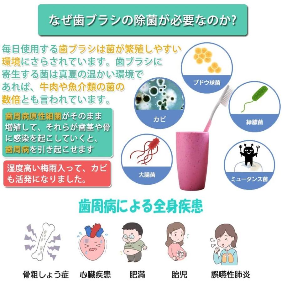 20-23日限定9倍P付] 歯ブラシ除菌器 歯ブラシ5本対応 Iseebiz 電動