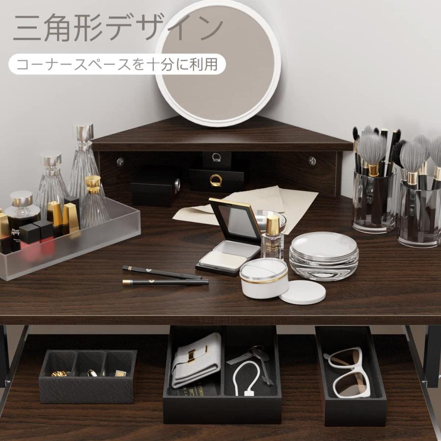 連休限定値下げ！コーナーパソコンデスク 机 鏡台 送料無料 作業台 新品 UNI-0010 天板回転デスク l字型 コーナーデスク ツインデスク