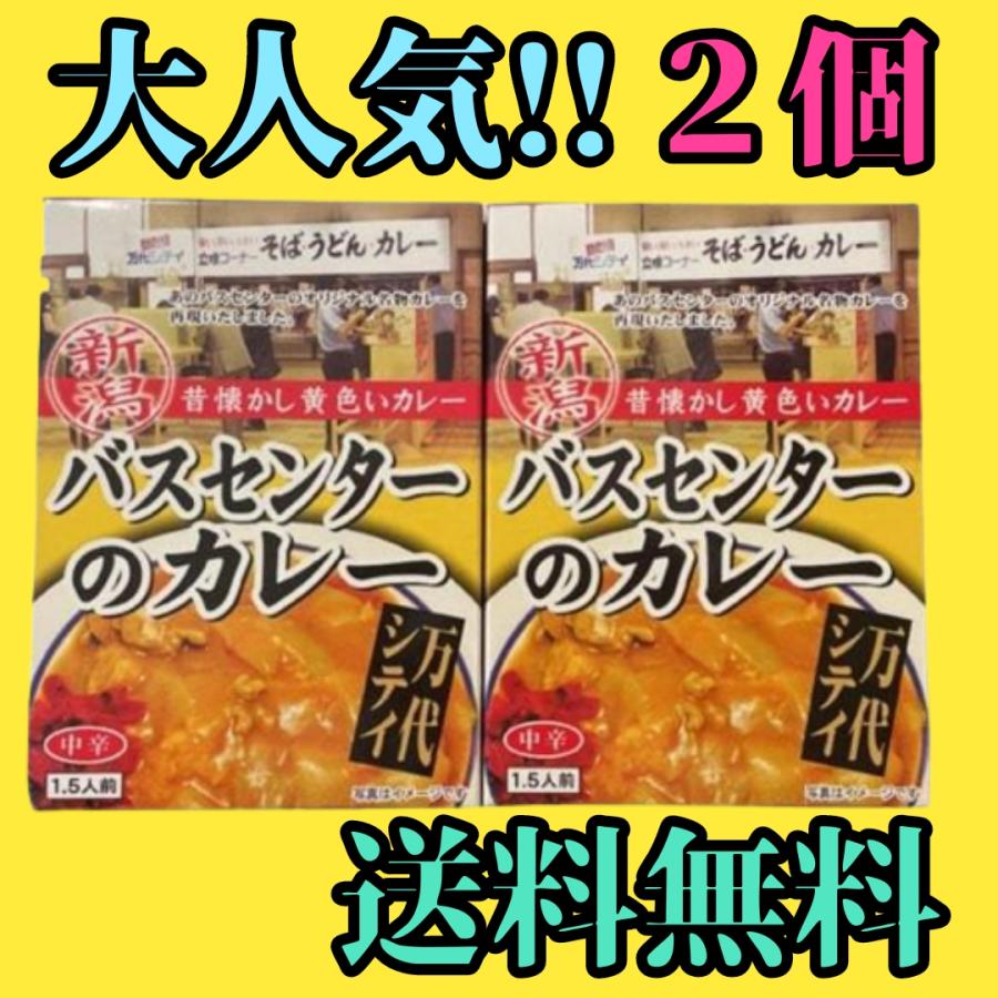 【2個セット】新潟　昔懐かし黄色いカレー　バスセンターのカレー　220ｇ（Yahoo!・愛金生活）