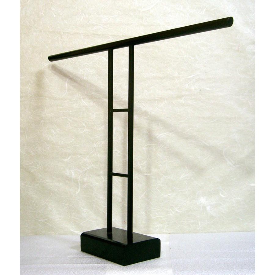 ミニチュア衣桁T字衣桁/黒150Q(H40cmW50cm)（あい工房ショップ