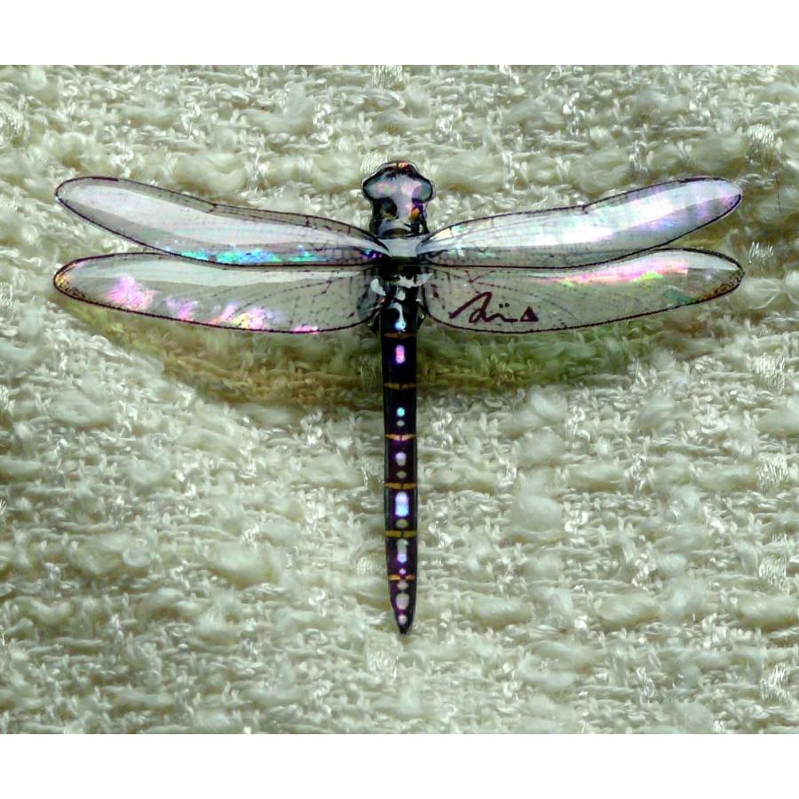 螺鈿アクセサリーブローチ　オニヤンマS | 