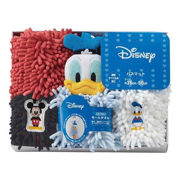 内祝い ギフト ディズニーバスマット２枚 タオルセット ミッキー ドナルド 8 Off 出産内祝い バレンタイン 初節句 結婚 入学祝 ギフト