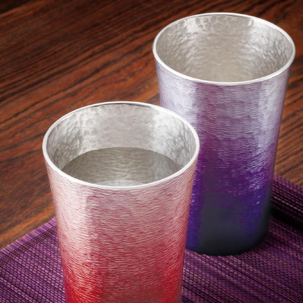 入学内祝い 錫製タンブラー200ml2客セット 木箱入り 16-1-1N2P ギフト お返し 出産内祝い 結婚内祝い お祝い 香典返しの画像