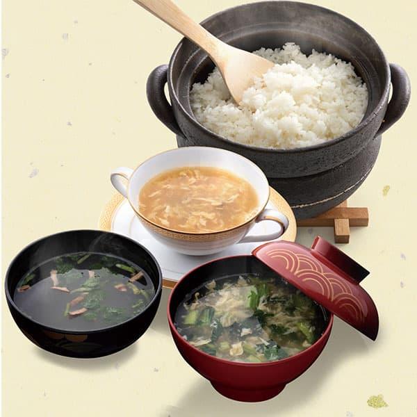 初代田蔵 新潟米食べくらべ・至福の一杯贅沢お吸い物ギフトセット