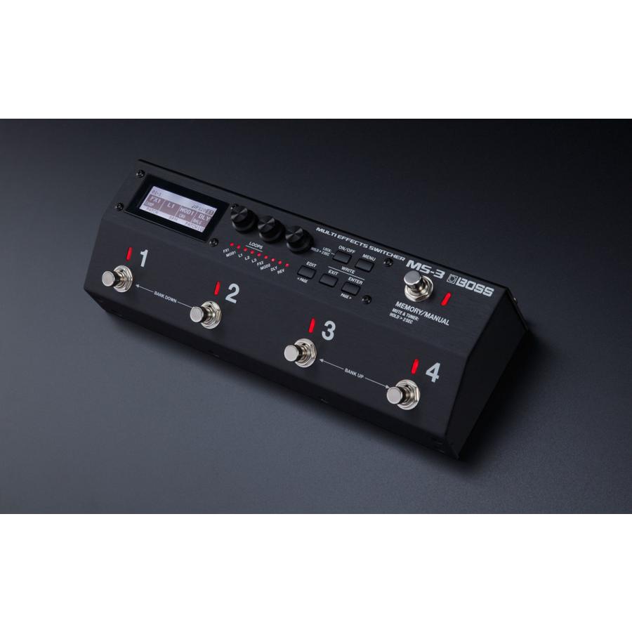 BOSS マルチエフェクトスイッチャー MS-3 BOSS（楽器、器材） BOSS MS-3 ボス マルチエフェクター