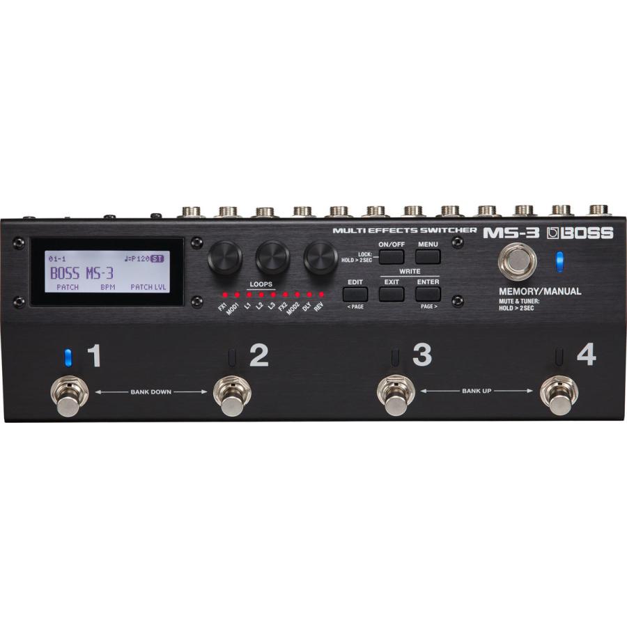 BOSS（ボス） BOSS MS-3 マルチエフェクター スイッチャー : 愛曲楽器