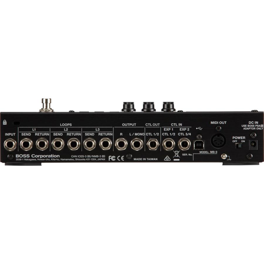 BOSS（ボス） BOSS MS-3 マルチエフェクター スイッチャー : 愛曲楽器