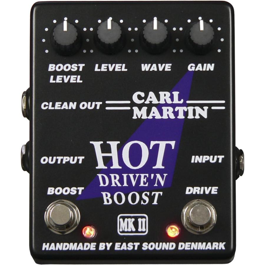 ギター Carl Martin HOT DRIVE'N BOOST MK-2 店頭展示新品 Carl Martin Hot Drive'n Boost Mk2 カールマーチン