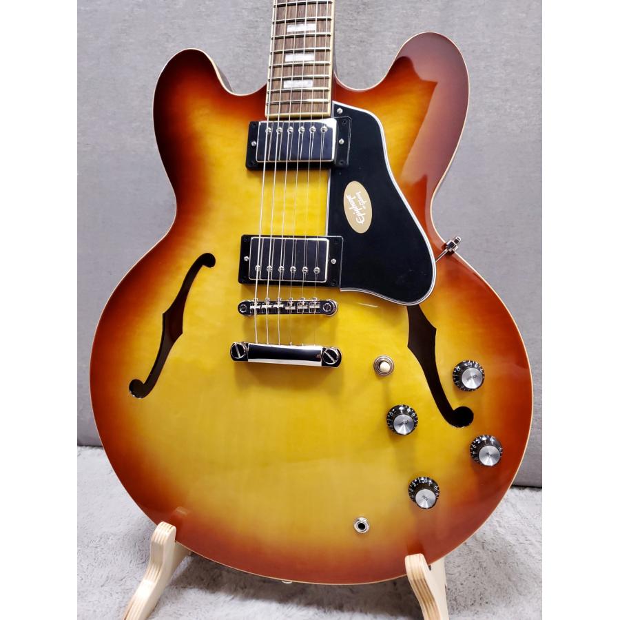 Epiphone（エピフォン） Epiphone ES-335 Figured Raspberry Tea Burst セミアコ アーチトップ ...