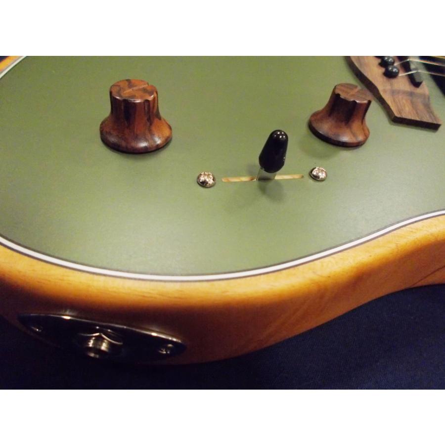 アウトレット特価  Fender Acoustasonic Player Jazzmaster Rosewood Fingerboard Antique Olive  フェンダー アコースタソニック｜aikyoku-inazawa｜06