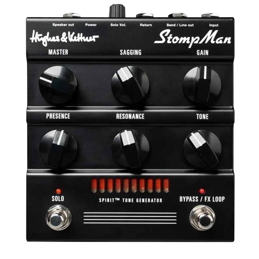 店頭展示新品 Hughes＆Kettner SPIRIT StompMan HUK-STM ケトナー ストンプボックス型ギターアンプ