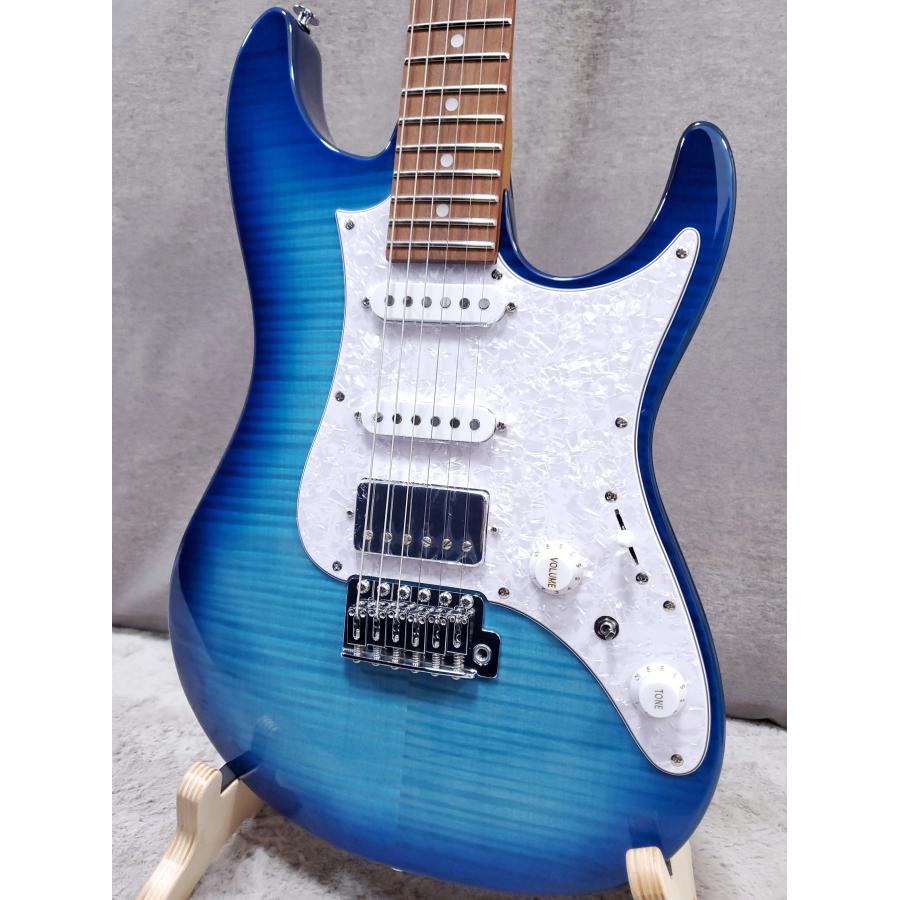 Ibanez AZ22S1F Transparent Turquoise Burst  アイバニーズ AZ Standard | Ibanez