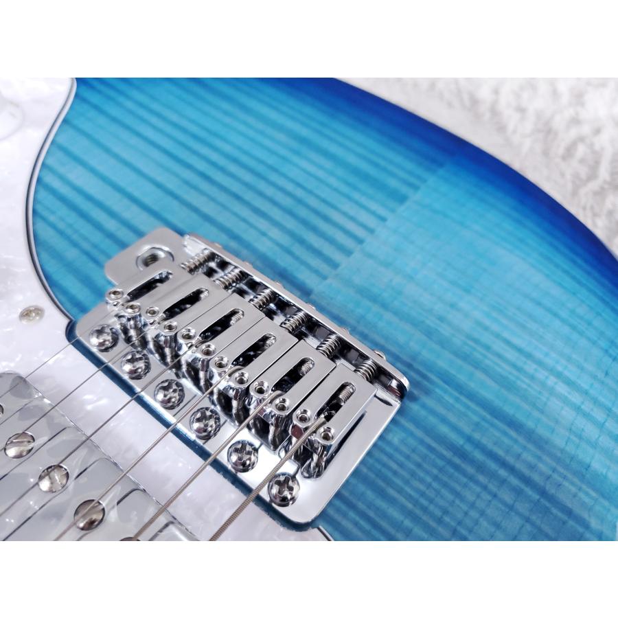 Ibanez AZ22S1F Transparent Turquoise Burst  アイバニーズ AZ Standard | Ibanez | 05