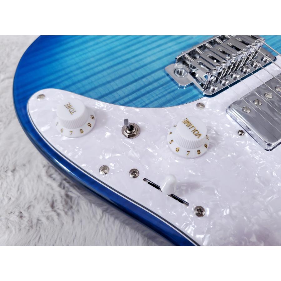 Ibanez AZ22S1F Transparent Turquoise Burst  アイバニーズ AZ Standard | Ibanez | 06