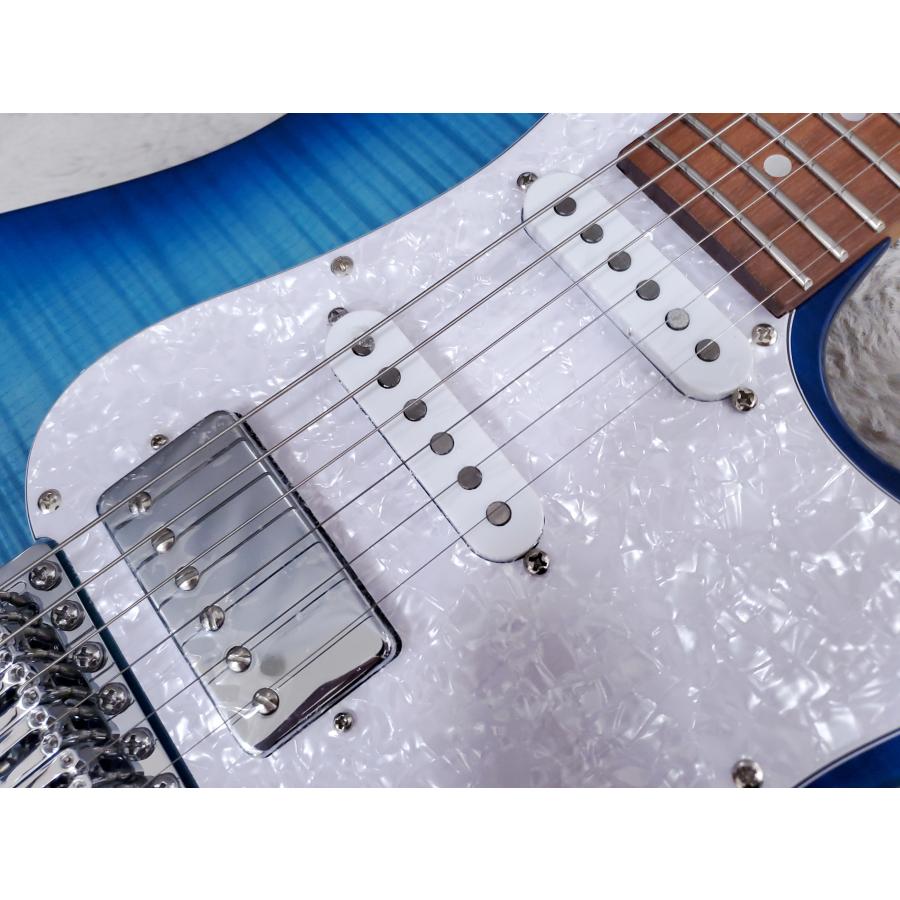 Ibanez AZ22S1F Transparent Turquoise Burst  アイバニーズ AZ Standard | Ibanez | 07