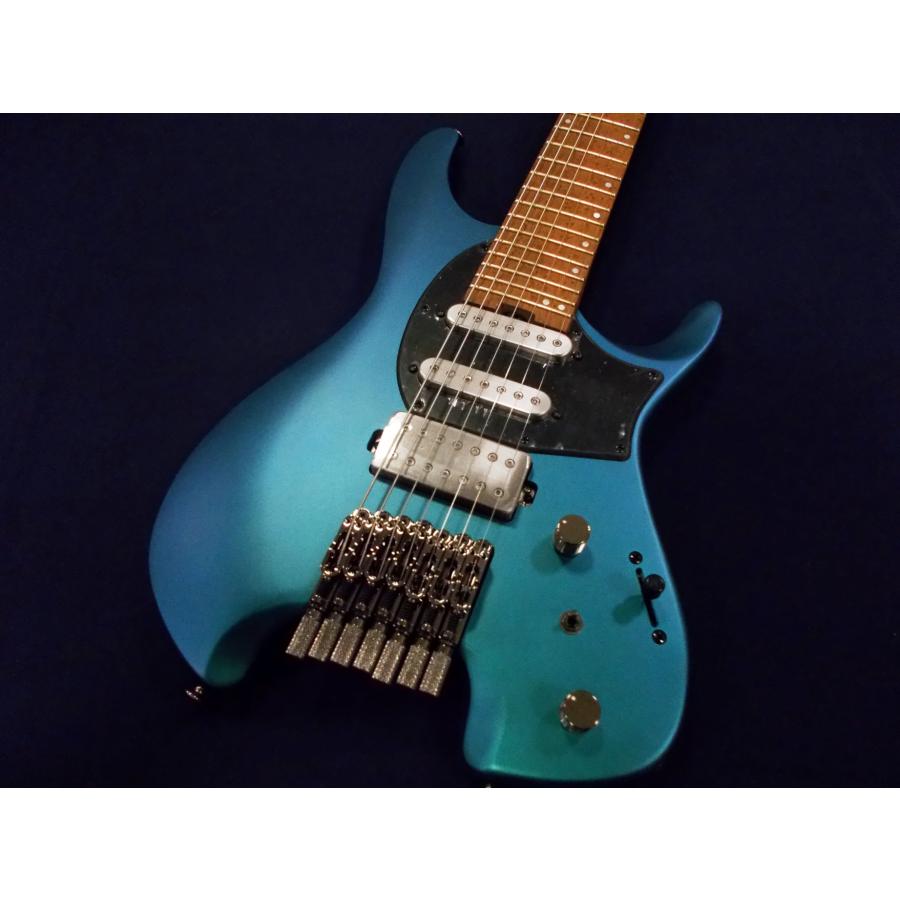 Ibanez Q547 BMM ヘッドレスギター Q 7弦 ギター Ibanez Q547-BMM (Blue Chameleon Metallic Matte) 7弦ヘッド