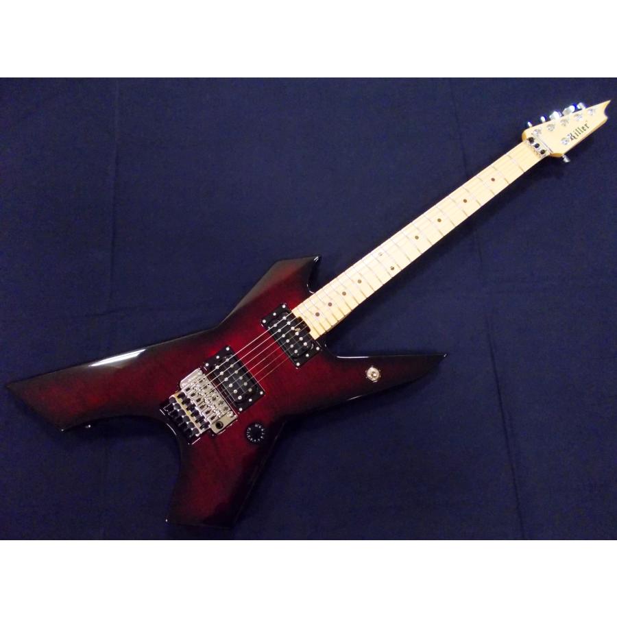 Killer KG-Exploder II Flame Top Wine Red Sunburst キラー エクスプローダー2 フレイム・メイプル