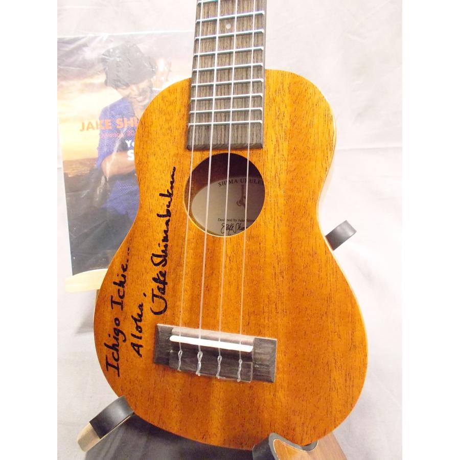 Shima UKULELE JS Soprano Jake Shimabukuro 直筆サイン入り ソプラノ
