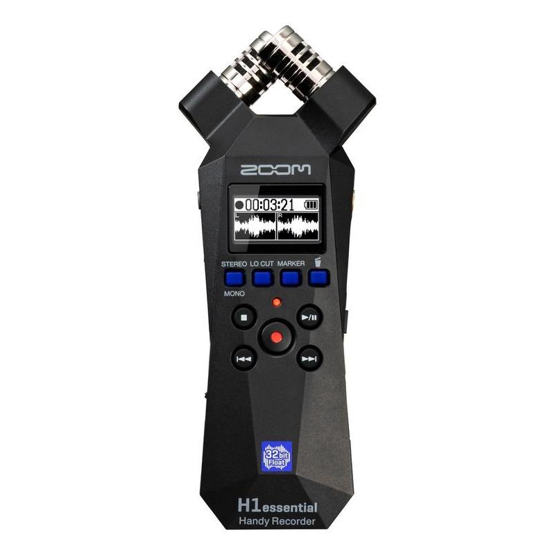 ZOOM H1essential ズーム ハンディレコーダー 内蔵スピーカー 32bitフロート録音