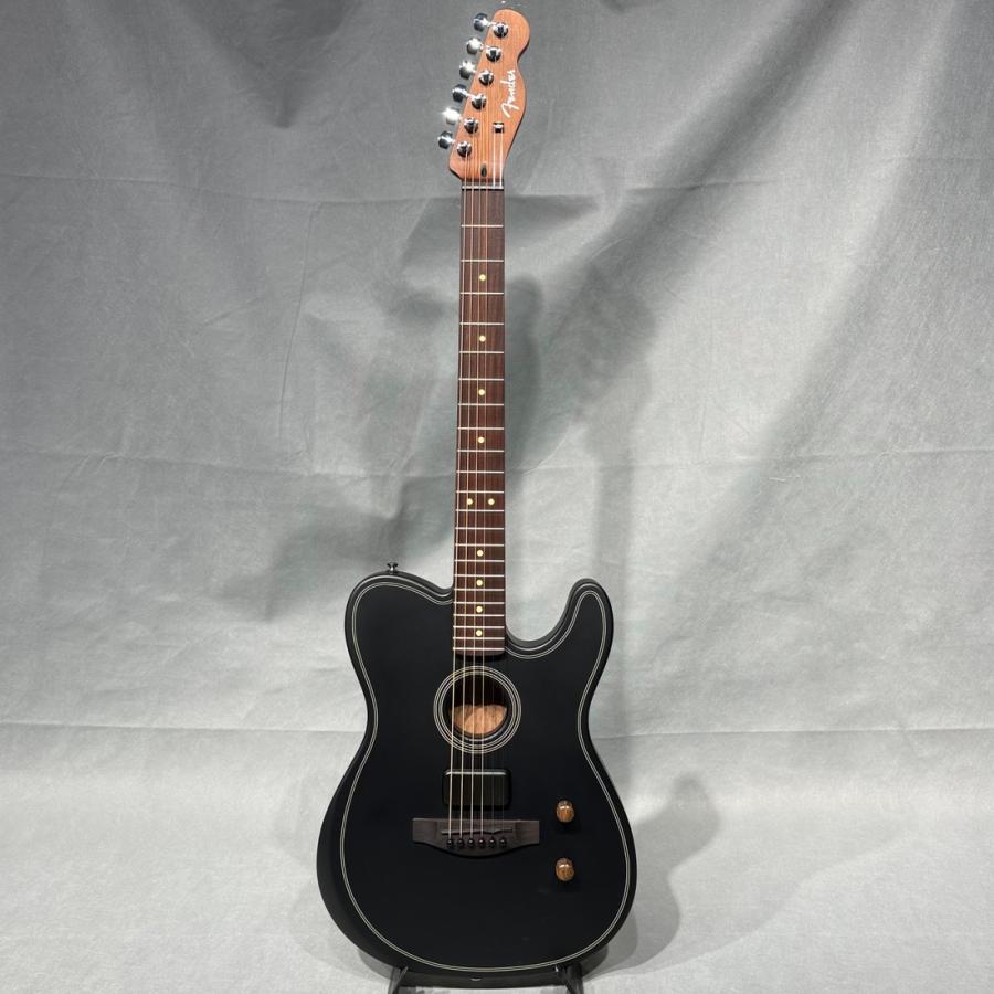 フェンダー❤️Acoustasonic Standard テレキャス黒 Fender Acoustasonic Standard Telecaster Black フェンダー