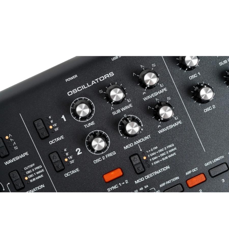 Moog Messenger アナログシンセサイザー Moog Messenger | Moogの名機のDNAを受け継ぎながらも、独自の