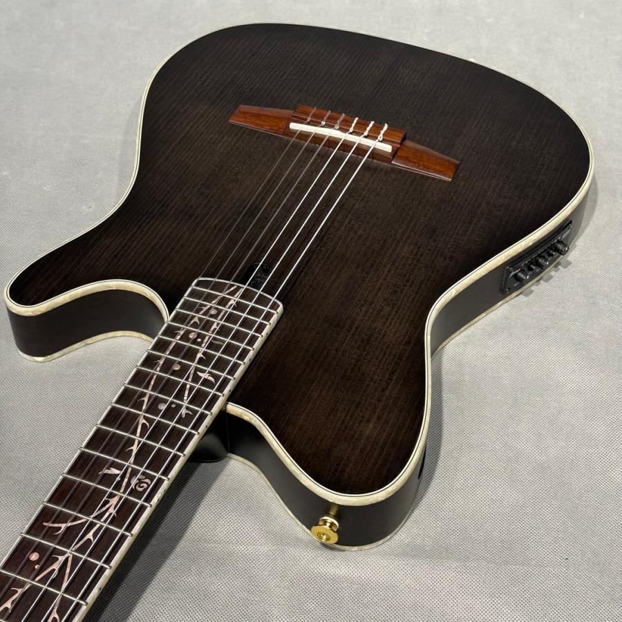 Ibanez TOD10N TKF Transparent Black Flat Tim Henson